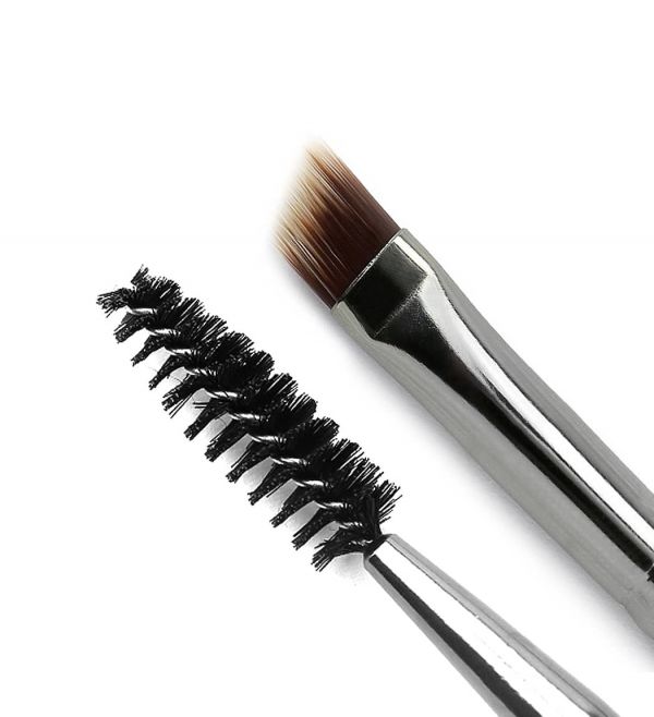 LuxVisage Cosmetic brush No. 8 for eyebrows double-ended